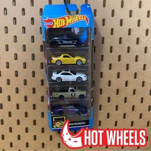 Hot Wheels Night Burnerz Honda Datsun Mclaren Mazda set of 5